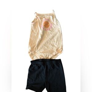 Carter two piece outfit 24 months daddys little sunshine